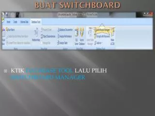 BUAT SWITCHBOARD