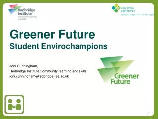 Greener Future Student Envirochampions