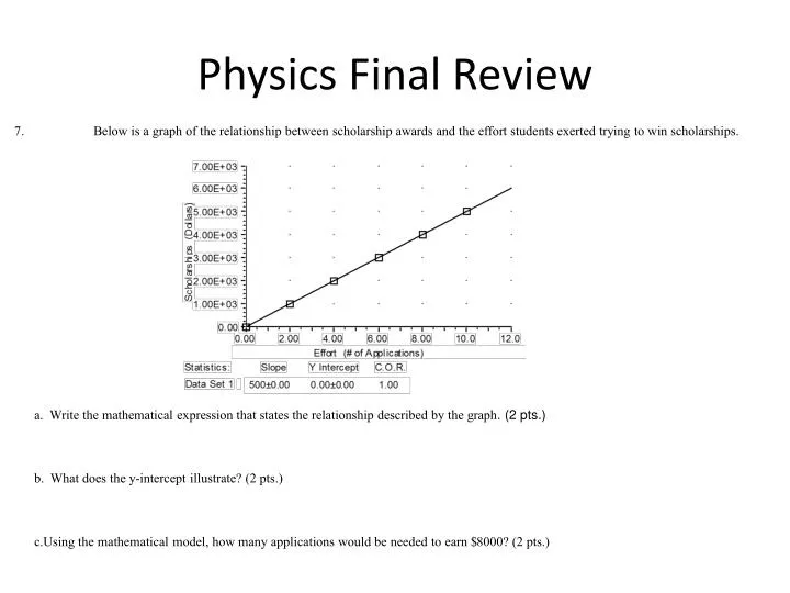 physics final review