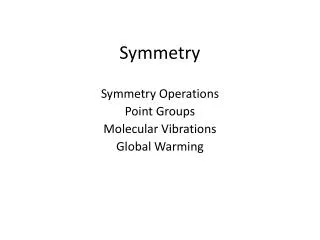 symmetry