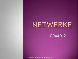 netwerke