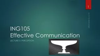 ING105 Effective Communication