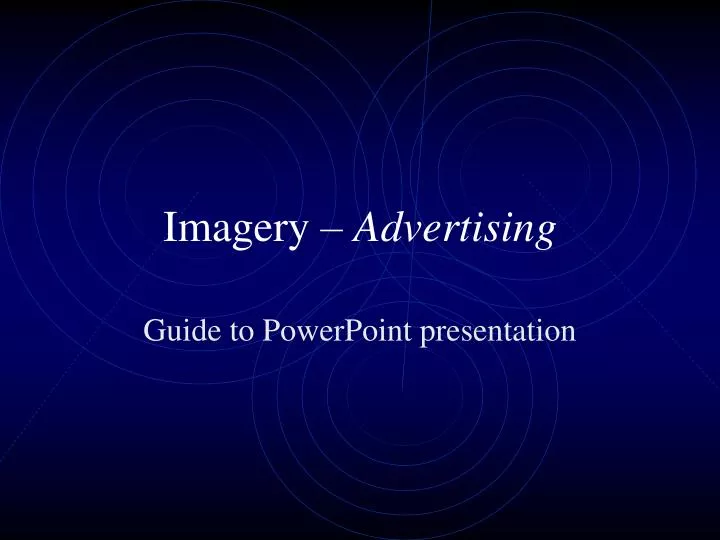 imagery advertising