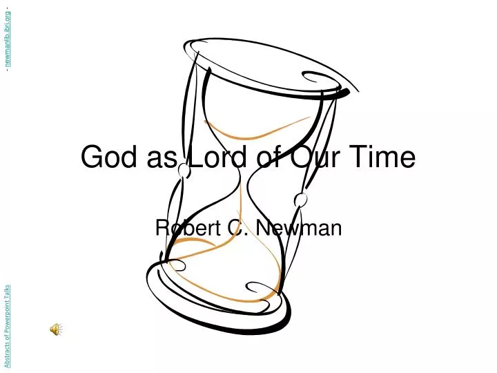 god as lord of our time