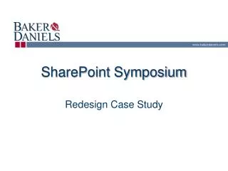SharePoint Symposium