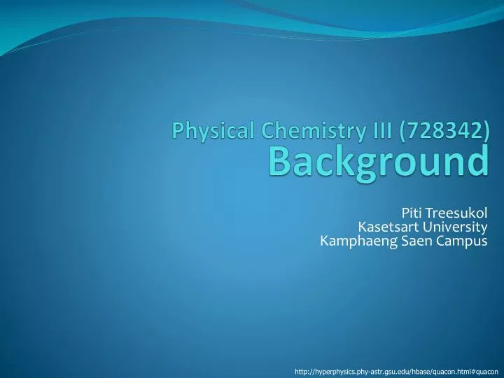 physical chemistry iii 728342 background