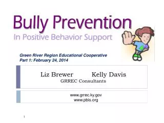 Liz Brewer Kelly Davis GRREC Consultants
