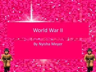 world war ii