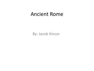 Ancient Rome