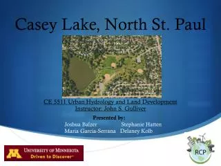 Casey Lake, North St. Paul