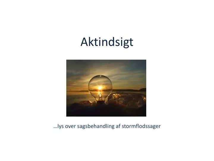 aktindsigt