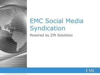 EMC Social Media Syndication