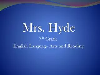 Mrs. Hyde