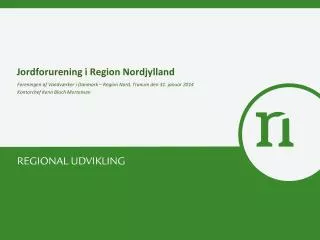jordforurening i region nordjylland
