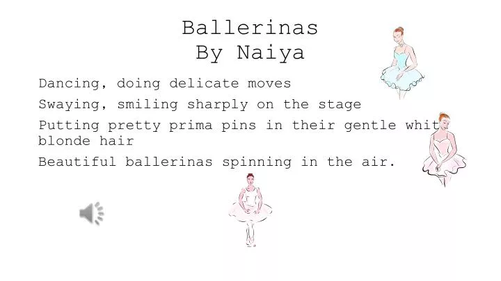 ballerinas by naiya