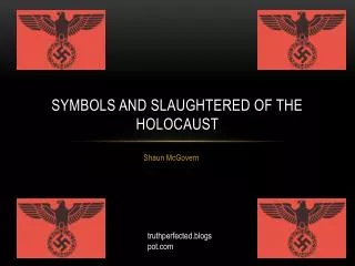 symbols and slaughtered of the holocaust