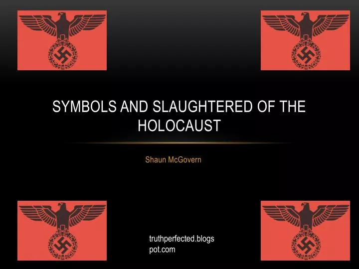 symbols and slaughtered of the holocaust