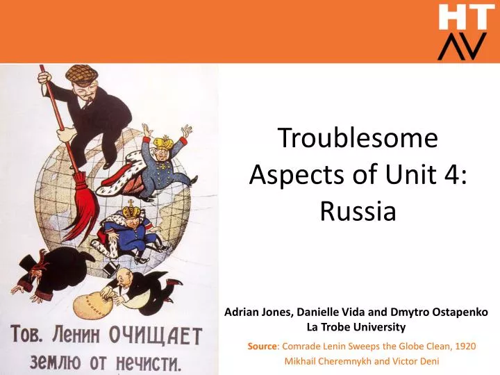 troublesome aspects of unit 4 russia