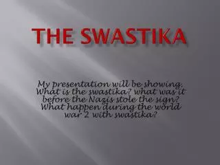 the swastika