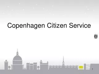 Copenhagen Citizen Service