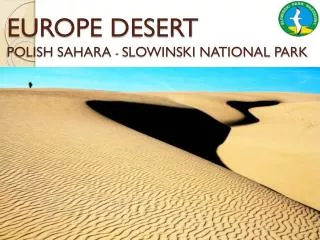 EUROPE DESERT POLISH SAHARA - SLOWINSKI NATIONAL PARK