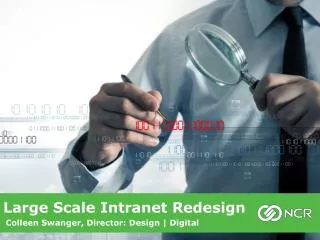 Large Scale Intranet Redesign
