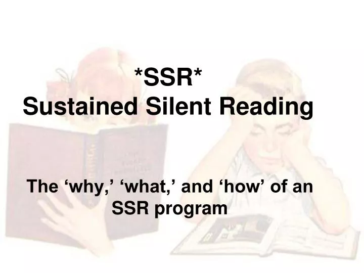 ssr sustained silent reading