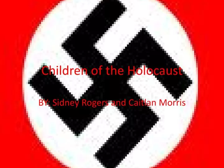 children of the holocaust