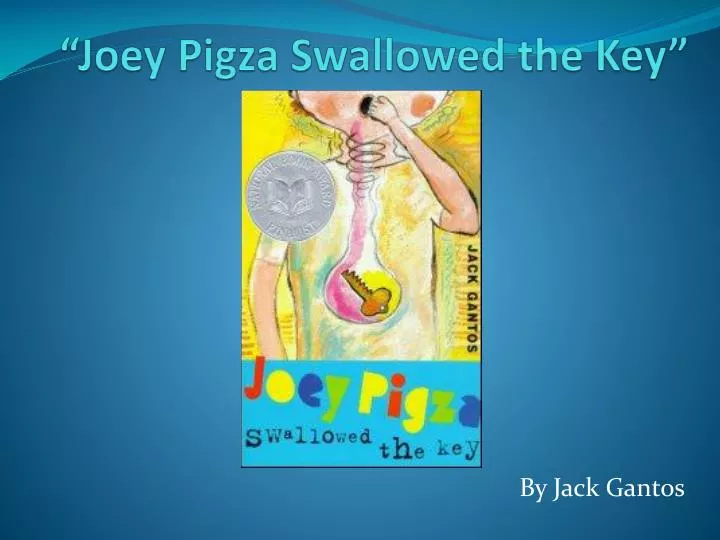 joey pigza swallowed the key