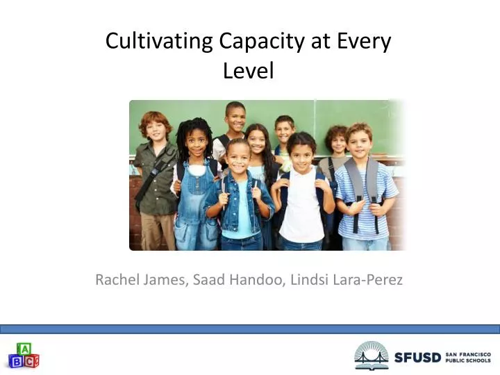 cultivating capacity at every level