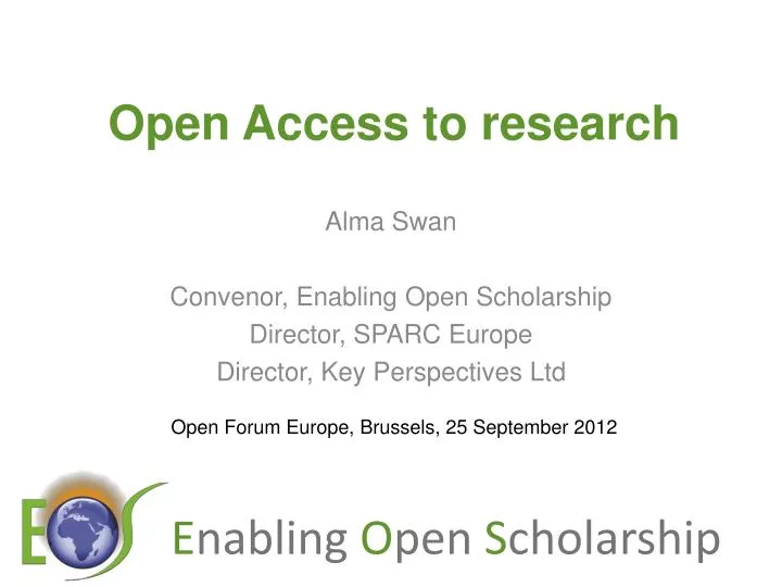 open access to research