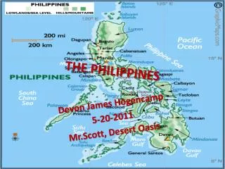 THE PHILIPPINES