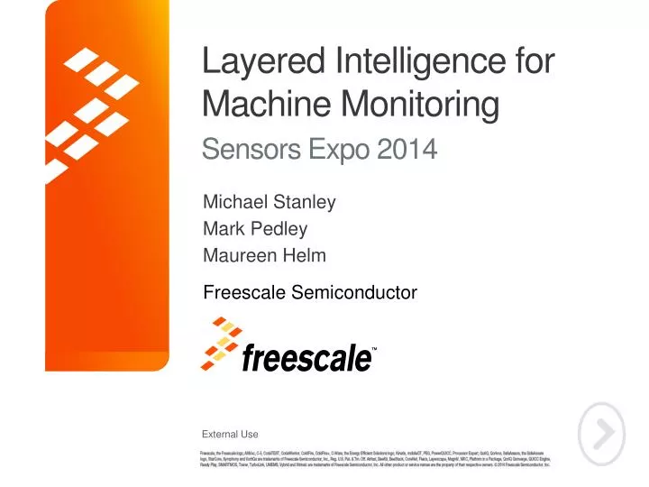 layered intelligence for machine monitoring