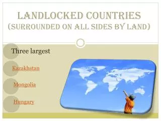 LANDLOCKED COUNTRIES (SURROUNDED ON ALL SIDES BY LAND)