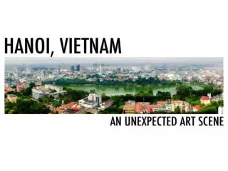 MAP OF HANOI, VIETNAM