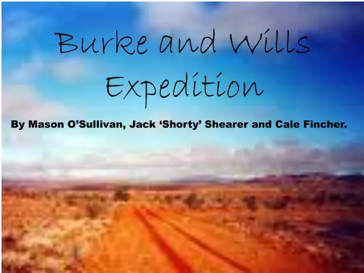 burke and wills expedition