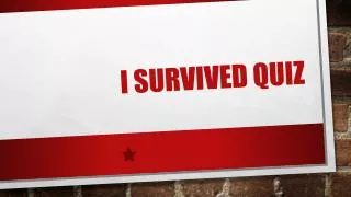 i survived quiz