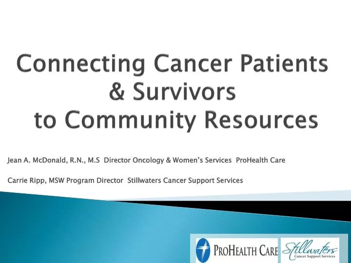 connecting cancer patients survivors to community resources