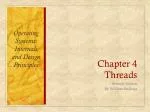 Chapter 4 Threads - slide 1