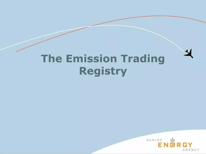 the emission trading registry