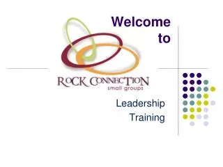 welcome to