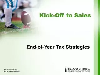 End-of-Year Tax Strategies