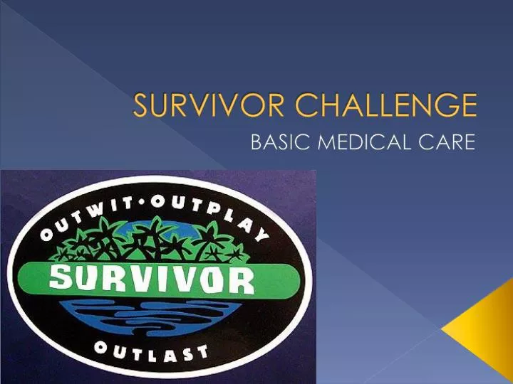 survivor challenge