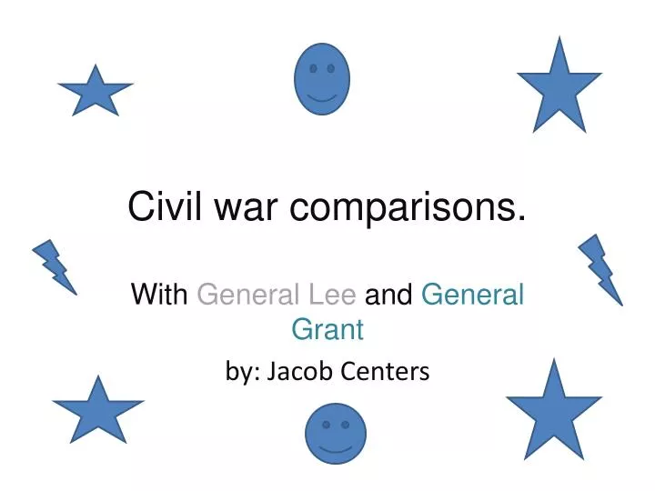 civil war comparisons