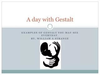 A day with Gestalt