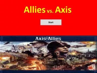 Allies vs. Axis