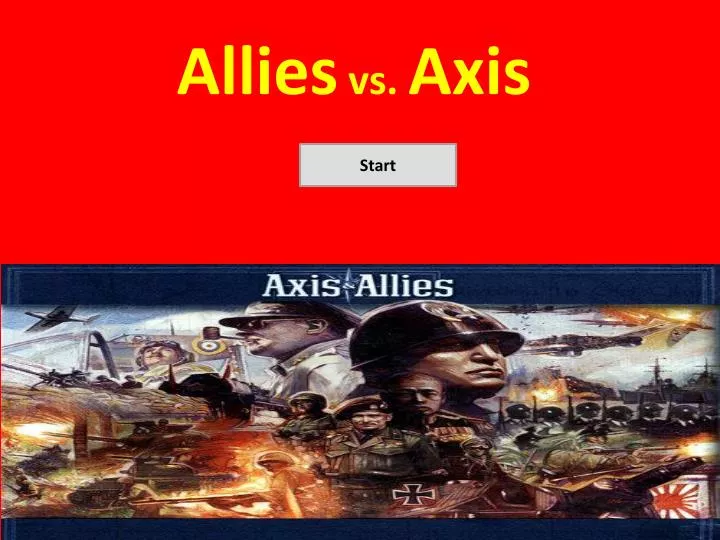 allies vs axis