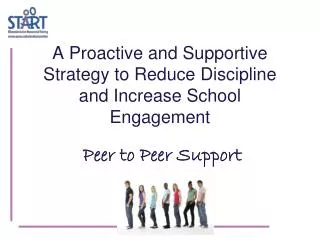 A Proactive and Supportive Strategy to Reduce Discipline and Increase School Engagement
