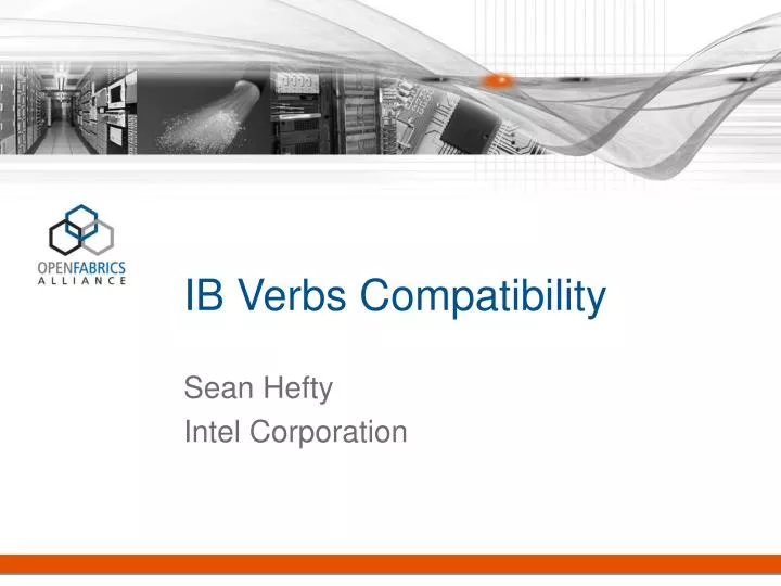 ib verbs compatibility