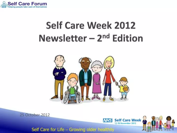 self care week 2012 newsletter 2 nd edition